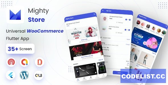 MightyStore Dokan Multi Vendor v18.0 - Flutter E-commerce Full App » Premium Scripts, Plugins & Mobile