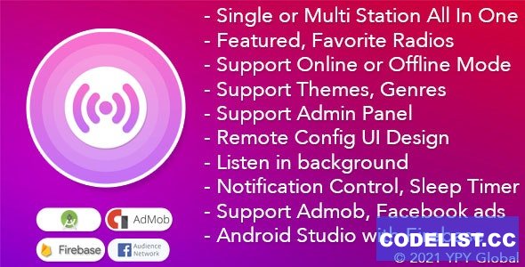 XRadio v4.3 - Best Radio Template For Android &raquo; Premium Scripts, Plugins &amp; Mobile