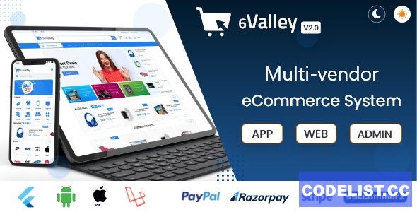6valley Multi-Vendor E-commerce v2.0 - Complete eCommerce Mobile App, Web and Admin Panel » Premium Scripts, Plugins & Mobile