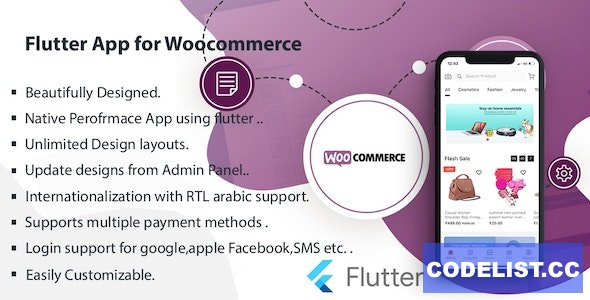 Flutter Multivendor Mobile app for WooCommerce v2.1 » Premium Scripts, Plugins & Mobile