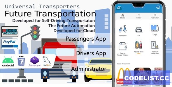 Universal Transporter Apps - 27 April 2021 » Premium Scripts, Plugins & Mobile