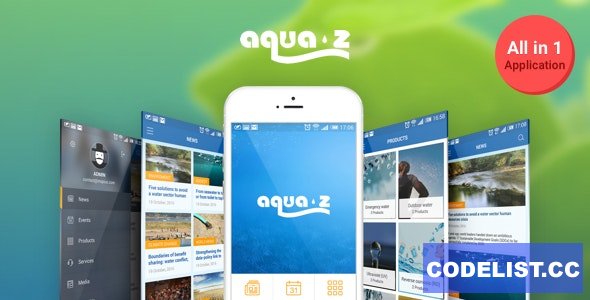 Aqua Zee v2.6 - All In One App » Premium Scripts, Plugins & Mobile