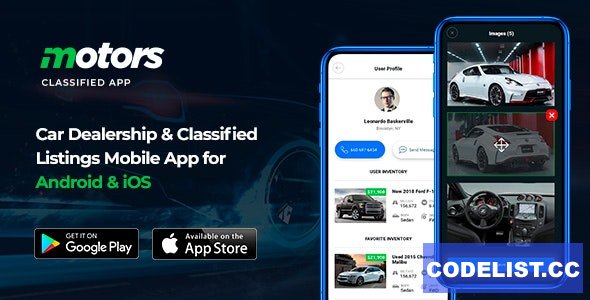 Motors v1.2 - Car Dealership & Classified Listings Mobile App for Android & iOS » Premium Scripts, Plugins & Mobile