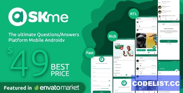 AskMe Android v1.1 - Mobile Questions & Answers Social Network Application » Premium Scripts, Plugins & Mobile