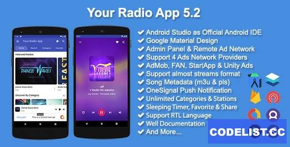 Your Radio App v5.2 » Premium Scripts, Plugins & Mobile