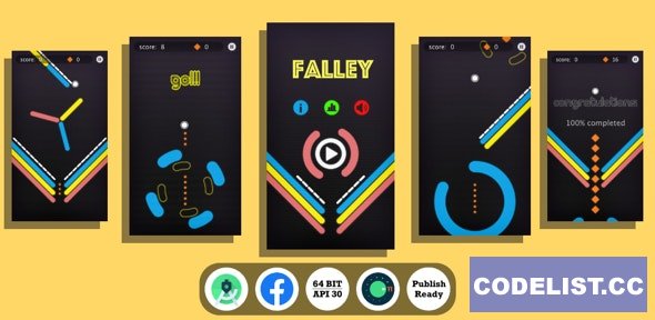 Falley : (Android Studio+Facebook Ads+Inapp+Leaderboard+ready to publish) 6 february 2021 » Premium Scripts, Plugins & Mobile