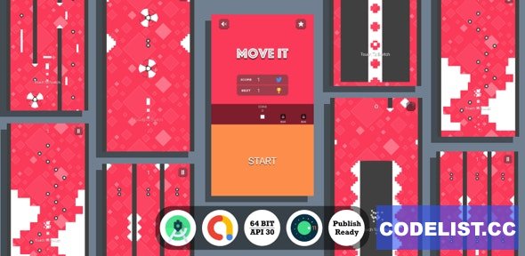 Move It : (Android Studio+Admob+Reward Video+Inapp+Leaderboard+ready to publish) 6 February 2021 » Premium Scripts, Plugins & Mobile