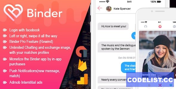 Binder v13.5 - Dating clone App with admin panel - iOS » Premium Scripts, Plugins & Mobile