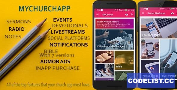 My Church App - Android &amp; IOS Flutter Church Application - 15 July 2023 &raquo; Premium Scripts, Plugins &amp; Mobile