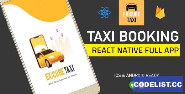 Exicube Taxi App v1.3.0 » Premium Scripts, Plugins & Mobile