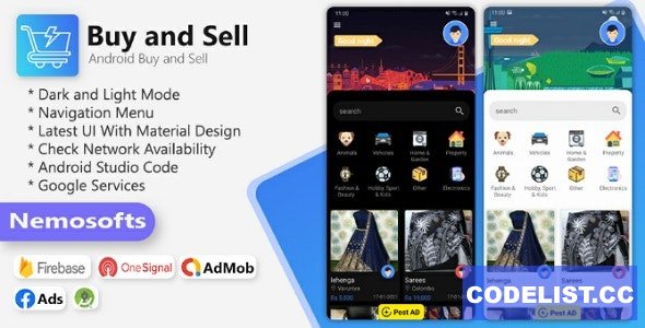 Buy and Sell Android Classified App 16 June 2021 » Premium Scripts, Plugins & Mobile