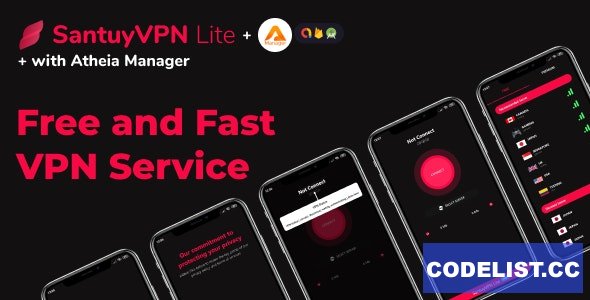 VPN Lite v0.0.1 - fast, light, unlimited bandwith VPN with admob and in app subscription » Premium Scripts, Plugins & Mobile