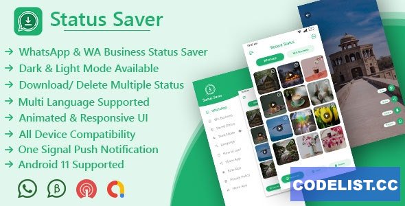Status Saver (For WhatsApp &amp; WhatsApp Business) 4 August 2021 &raquo; Premium Scripts, Plugins &amp; Mobile