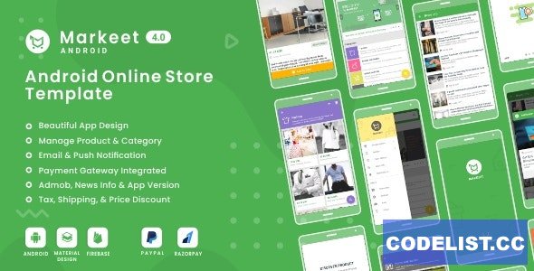 Markeet v4.2 - Ecommerce Android App » Premium Scripts, Plugins & Mobile