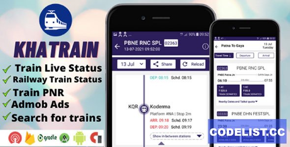 Khatrain v1.0 - Android App Source Code » Premium Scripts, Plugins & Mobile