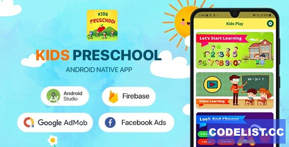 Kids Preschool v1.0 - Android App » Premium Scripts, Plugins & Mobile
