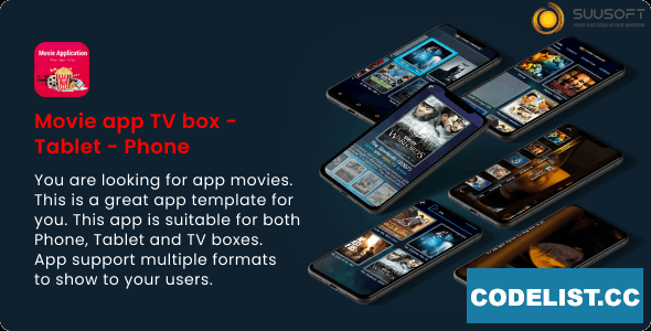 Movie Android for Phone, Tablet, TV box v1.2.8 » Premium Scripts, Plugins & Mobile
