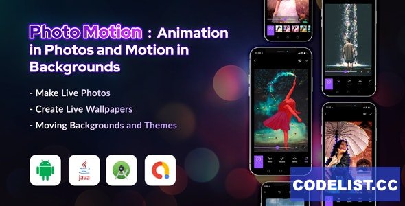 Photo Motion v1.1 - Animation in Photos and Motion in backgrounds » Premium Scripts, Plugins & Mobile