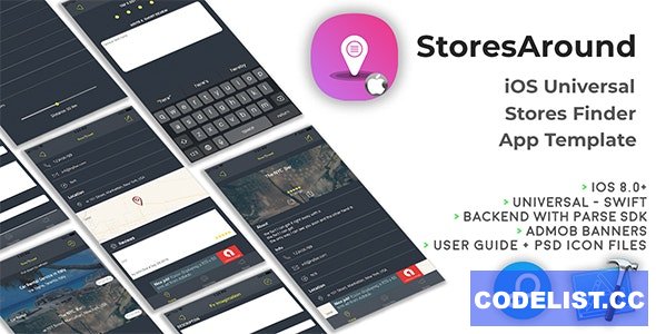 StoresAround - iOS Universal Store Finder App Template (Swift) 13 November 2021 » Premium Scripts, Plugins & Mobile