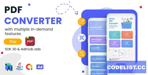 PDF Converter & PDF Editor for Android - Admob Ads v1.0 » Premium Scripts, Plugins & Mobile