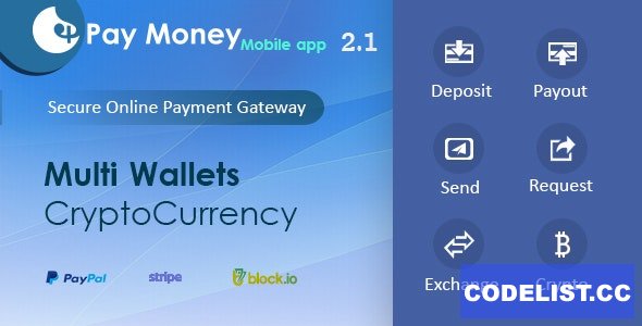 PayMoney v2.1 - Mobile App » Premium Scripts, Plugins & Mobile