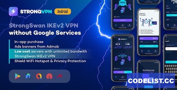 StrongVPN v1.4 - StrongSwan IKEv2 VPN stable &amp; free VPN proxy for Android &raquo; Premium Scripts, Plugins &amp; Mobile