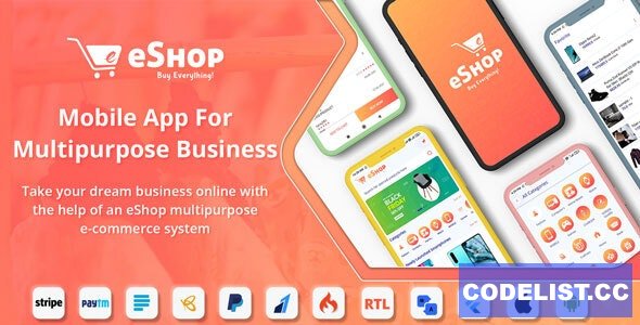 eShop v2.1.0 - Flutter E-commerce Full App » Premium Scripts, Plugins & Mobile