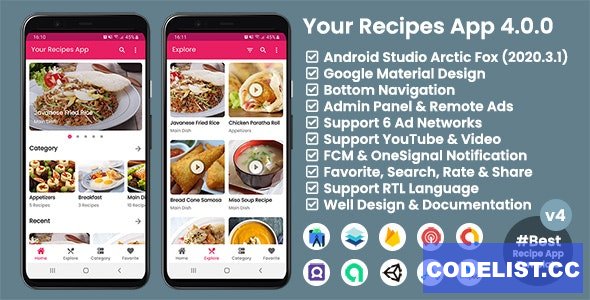 Your Recipes App v4.0.0 » Premium Scripts, Plugins & Mobile
