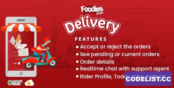 Foodies v1.0 - Android Delivery Boy Mobile App » Premium Scripts, Plugins & Mobile