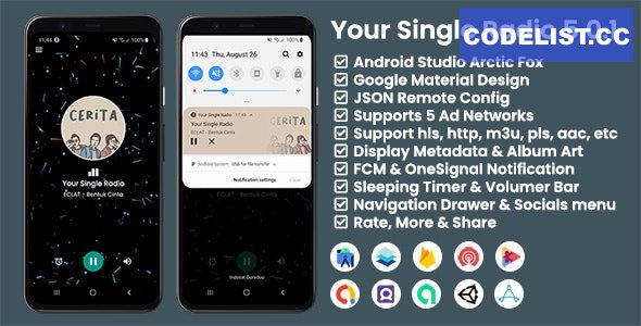 Your Radio App (Single Station) v5.0.1 » Premium Scripts, Plugins & Mobile