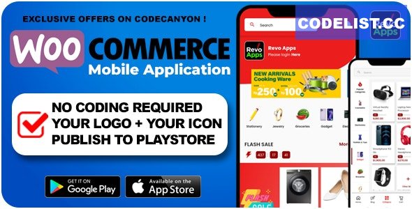 Revo Apps Woocommerce v2.6.0 - Flutter E-Commerce Full App Android iOS - nulled &raquo; Premium Scripts, Plugins &amp; Mobile