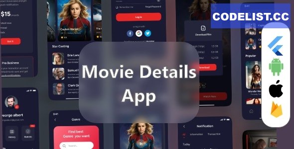 TMDb Movie App Flutter With Admob and Firebase v1.0.0 &raquo; Premium Scripts, Plugins &amp; Mobile