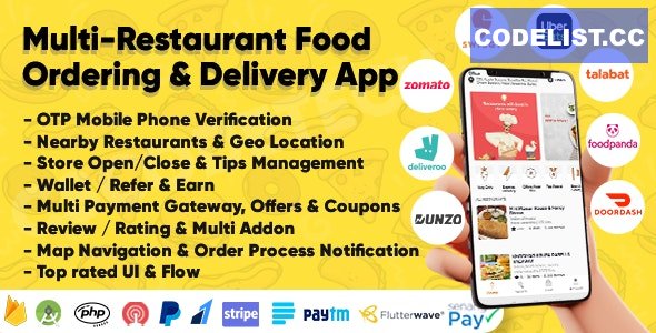 Eatggy v1.2 - Multi Restaurant Food Ordering & Delivery Application | Restaurant Management » Premium Scripts, Plugins & Mobile