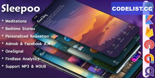Sleepoo v1.0 - Sleep Stories, Calm Anxiety & Stress » Premium Scripts, Plugins & Mobile