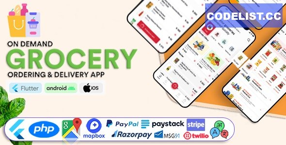 GoGrocer v1.12.0 - Grocery Vegetable Store Delivery Mobile App with Admin Panel - nulled » Premium Scripts, Plugins & Mobile