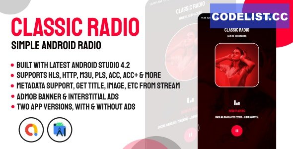 Classic Radio v1.0 - Simple and Easy Radio Player for Android » Premium Scripts, Plugins & Mobile