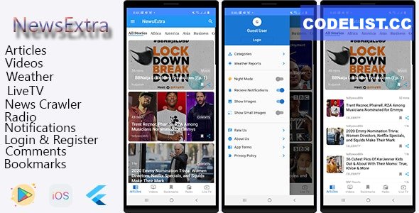 NewExtra - Flutter App For Android &amp; IOS - 2 June 2024 &raquo; Premium Scripts, Plugins &amp; Mobile