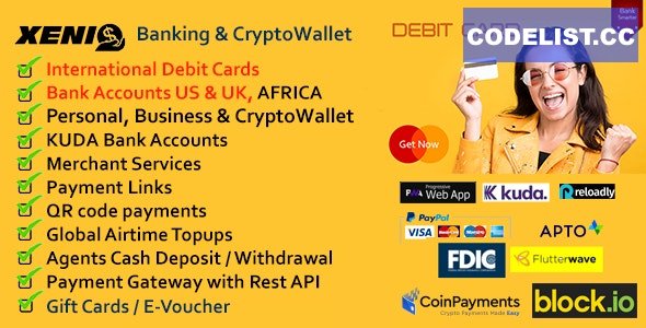 MeetsLite Ewallet Banking & Crypto with P2P Exchange, Debit Cards, Payment gateway » Premium Scripts, Plugins & Mobile