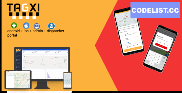 TAGXI - Taxi Application | Uber clone - Android + IOS + Dashboard &raquo; Premium Scripts, Plugins &amp; Mobile