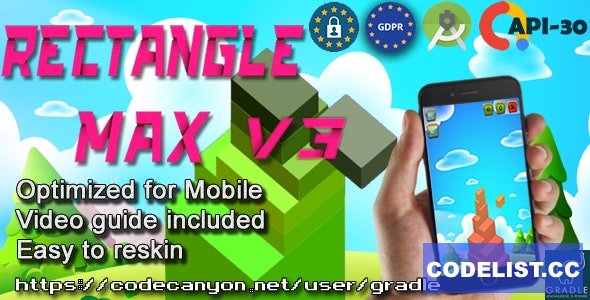 Rectangle Max (Admob + GDPR + Android Studio) &raquo; Premium Scripts, Plugins &amp; Mobile