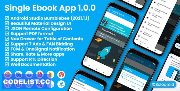 Single Ebook App v1.0.0 &raquo; Premium Scripts, Plugins &amp; Mobile