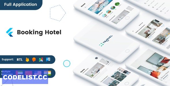 Flutter Hotel Booking and Hotel Management in Flutter Booking Hotel Apps v1.0 » Premium Scripts, Plugins & Mobile