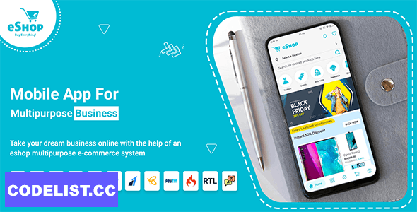 eShop v3.0.2 - Flutter E-commerce Full App - nulled » Premium Scripts, Plugins & Mobile