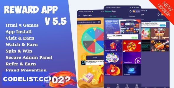 Reward App Lucky Spin + Start App ads + Adcolony v5.5 » Premium Scripts, Plugins & Mobile