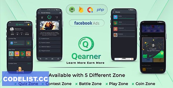 Qearner v2.0.1 ᄄC Android Quiz game with Earning System + Admin panel - nulled » Premium Scripts, Plugins & Mobile