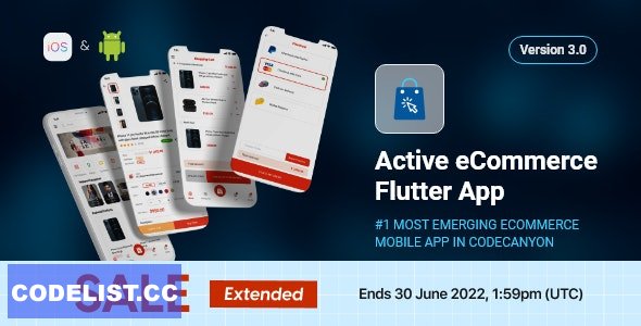 Active eCommerce Flutter App v3.0 » Premium Scripts, Plugins & Mobile
