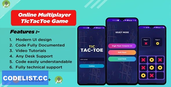 Multi Player Tic Tac Toe Game using Firebase Realtime Database v1.0 &raquo; Premium Scripts, Plugins &amp; Mobile
