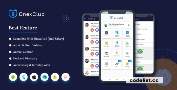 Onex Club multi-purpose Flutter App v1.0 » Premium Scripts, Plugins & Mobile