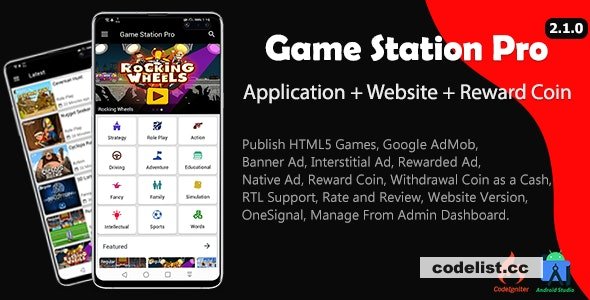 Game Station Pro (Application and Website) v2.1.0 » Premium Scripts, Plugins & Mobile