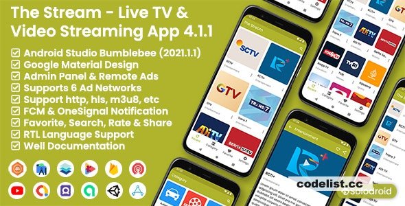 The Stream v4.1.1 - Live TV & Video Streaming App » Premium Scripts, Plugins & Mobile